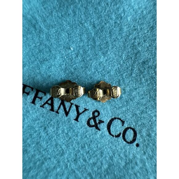 Tiffany & Co. 18k Yellow Gold Sparkling Citrine Flower Beaded Stud Earrings - Picture 7 of 16